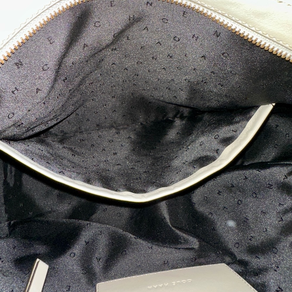 Cole Haan Leather (Genevieve Weave) Shoulder Bag - Picture 13 of 14